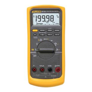 福禄克万用表数字四位半有效值高精度fluke87-VC全自动F87-5