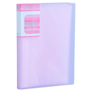 a5文件夹小号资料册学生透明插页多层40/80/100内页加厚孕检报告单检查单儿童奖状收藏册单据票据收纳本定制