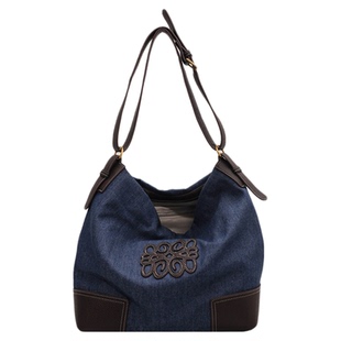 YUEN高级感日系复古hobo单肩购物ins百搭通勤托特包男女帆布街头