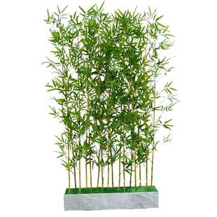 仿生竹子装饰假竹子仿真竹子植物隔断挡墙餐厅新中式仿真竹子造景