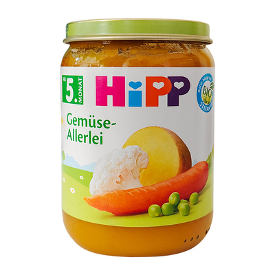 Hipp婴幼儿菜花土豆胡萝卜蔬菜泥