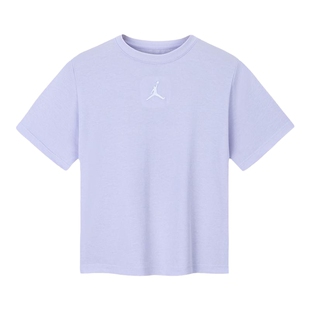 Jordan童装儿童短袖女童T恤2025夏季新款大童运动上衣潮JD2422037