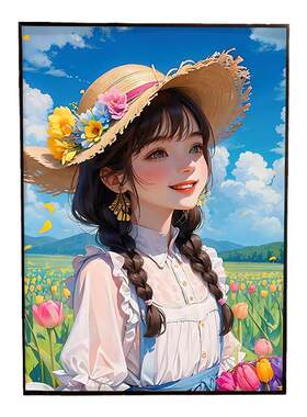 专用拼图裱框画框70-50