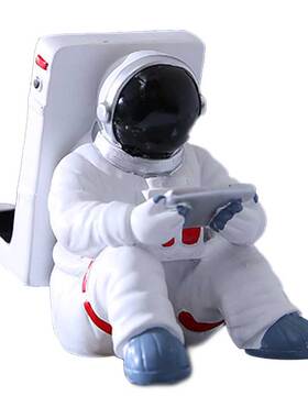 太空人手机支架宇航员树脂工艺品