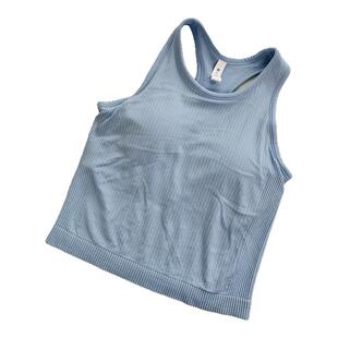 运动背心带胸垫ebb罩衫瑜伽服上衣速干女短款无袖工字外穿显瘦冬