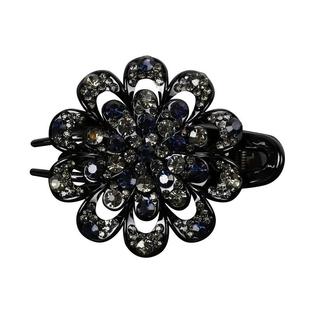 复古盘发抓夹后脑勺发夹女中老年妈妈气质鸭嘴夹头饰碎发发卡发饰