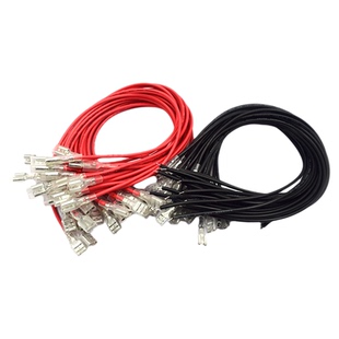 2.8MM/4.8MM/6.3MM插簧带线接线端子线带护套单头双头连接线 线束