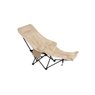 山野者月亮椅高背加厚户外折叠躺椅沙滩椅可躺可睡午休便携钓鱼凳