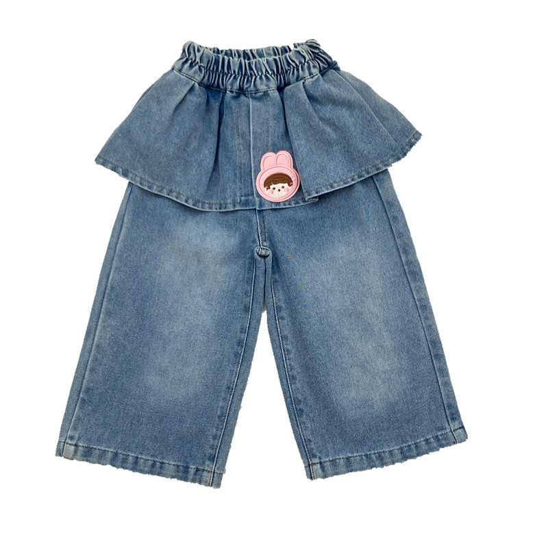 韩系牛仔直筒裤时尚春秋新品