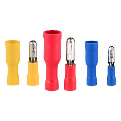 宗意子弹型预绝缘端子公母头对接