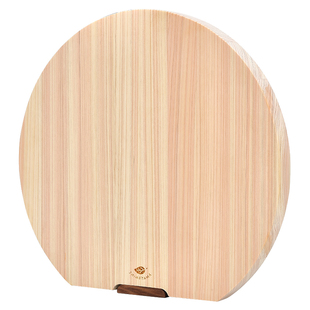 霜山桧木砧板半圆形无涂层切菜案板家用厨房自立多边形实木切菜板