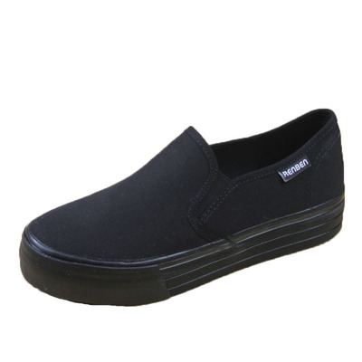 人本韩版平底低帮学生乐福鞋