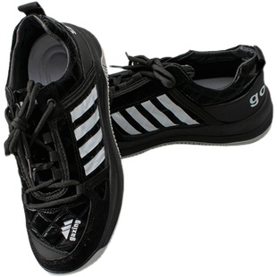 纯属捡漏! 英国原单橡胶弹力鞋底男复古休闲运动鞋男低帮鞋阿甘鞋