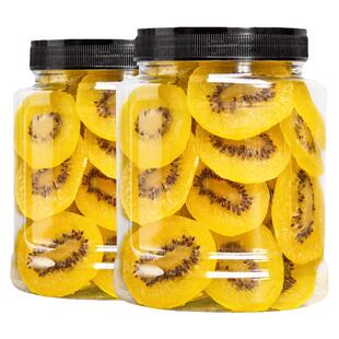 新货黄心猕猴桃干500g罐装特产猕猴桃干果脯奇异果干官方旗舰店