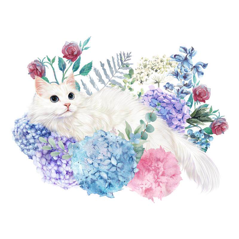 宠物画像定制纪念卡通电子图猫咪狗狗头像设计写实似颜手绘特惠