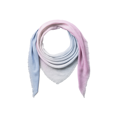 手工羊绒丝混纺大方巾披肩