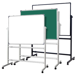 齐富白板写字板支架式移动黑板家用支架式双面儿童小黑板挂式教学培训移动磁性小白板可擦写家用墙贴儿童白班