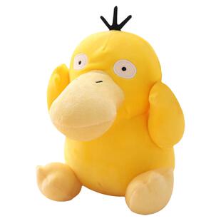 正版精灵宝可梦皮卡丘公仔毛绒玩具可达鸭玩偶小火龙杰尼龟娃娃