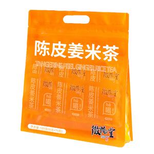 徽隆堂陈皮姜米米茶花茶红枣茶茶包熬夜养生茶女性花草茶陈皮茶
