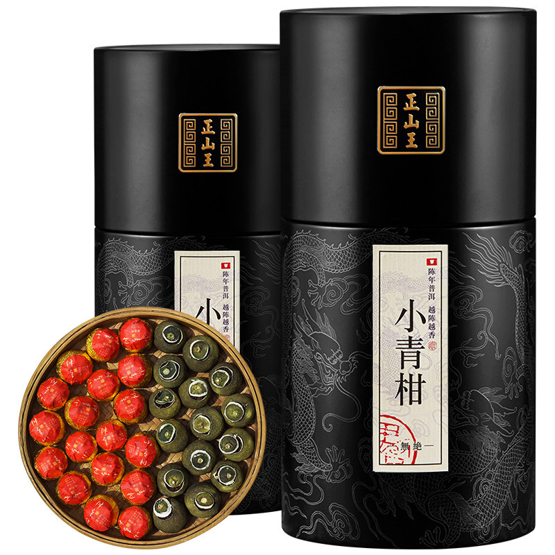 热销10万罐正宗新会小青柑橘普茶