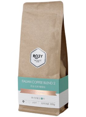 ROEY意式奶油坚果咖啡豆拼配500g