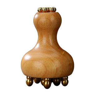 丰林黄铜经络刷带脉刷全身通用疏通腹部肚子按摩器揉腹按摩筋络刷