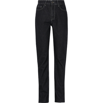 【折扣】Ksubi 女丹宁刺绣高腰修身牛仔裤长裤