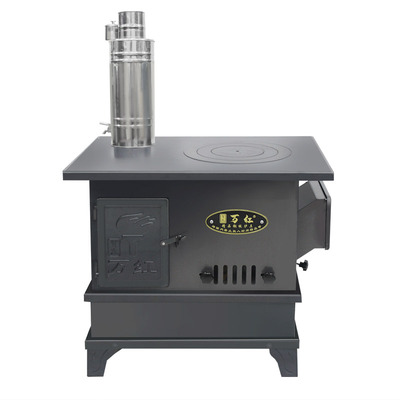 柴煤两用室内无烟加厚内胆柴火灶