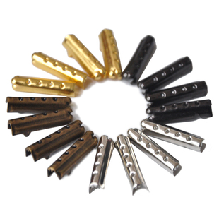 篮球鞋DIY子弹头金属鞋带头金色银色黑色青铜色手工安装鞋扣配件