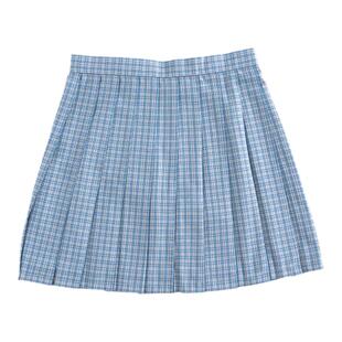 川岛私立松蓝jk制服裙套装日系校供感狗短jk格裙半身裙百褶裙36cm
