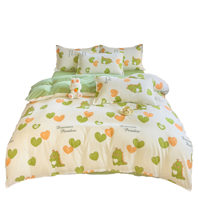 加厚纯棉四件套【送2枕芯浴巾】