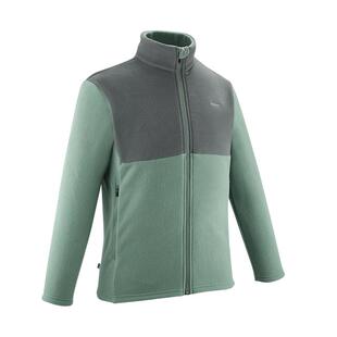 迪卡侬儿童抓绒衣外套男童冲锋衣内胆加绒卫衣春秋女童摇粒绒KIDS