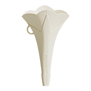 创意折叠迷你大口径漏斗厨房用品硅胶漏斗家用液体分装油漏斗油壶