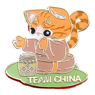 宫喵徽章系列射箭/围棋/蹴鞠/捶丸TEAMCHINA中国国家队官方店
