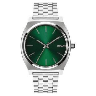 正品Nixon尼克松手表A0451696时尚钢带方形简约金绿男女石英手表