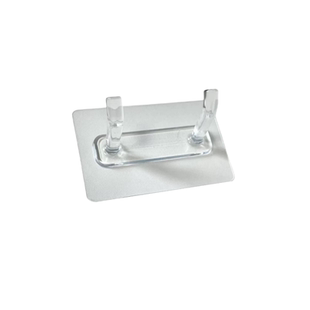 双耳挂钩免打孔家用杂物勾挂衣钩门后挂衣架厨房粘钩浴室手机支架