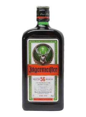 【进口】野格利口酒700ml装德国洋酒Jagerneister圣鹿姜味力娇酒