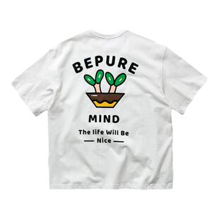 Ang2 Stu 300g重磅纯棉 日系复古男宽松圆领短袖T恤卡通印花短Tee