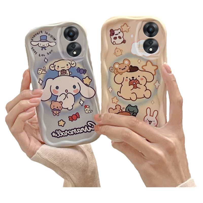 适用OPPO A58手机壳全包防摔PHJ110搞怪情侣新款oopp a58x个性创意学生0ppo a58保护套ins风卡
