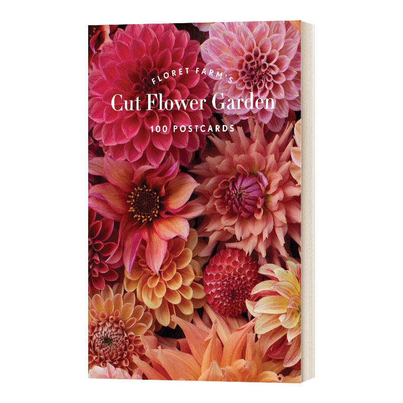 英文原版 Floret Farm's Cut Flower Garden 100 Postcards 花艺农场 100张明信片 花卉植物摄影礼品 英文版 进口英语原版书籍
