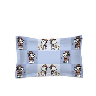 纯棉卡通动漫史努比48cmx74cm全棉单人男女学生家用枕头套一只装