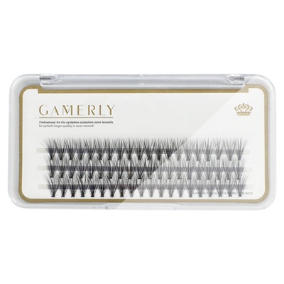 30D自己嫁接假睫毛女单簇分段式朵毛0.03粗自然柔软纤细易上手