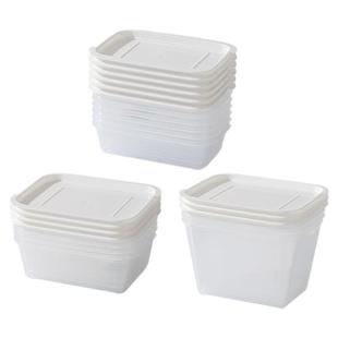 乐扣乐扣保鲜盒冰箱分装冷冻食品专用塑料饭盒大容量肉水果可微波