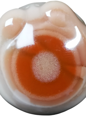 天然原矿阿拉善玛瑙三足金蟾雕件挂件DIY饰品配饰件包挂背云车挂