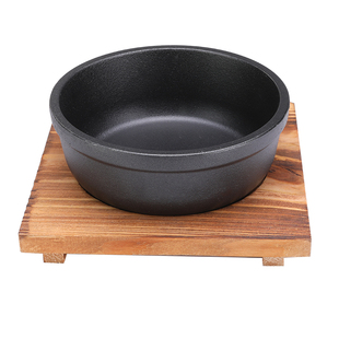 加厚石锅拌饭煲仔饭专用铸铁锅韩国料理韩式拌饭碗商用电磁炉铁碗