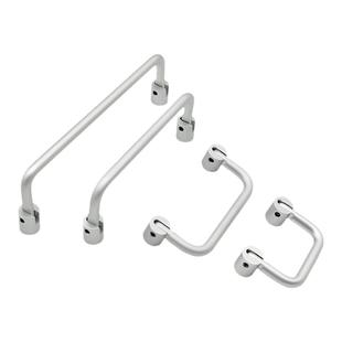 铝合金90度折叠拉手P9-040/064/096/128-40-M4N-11/15-3摇头把手