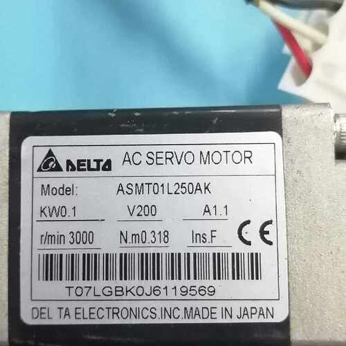 议价ASMT01L250AK台达伺服电机成色漂亮议价