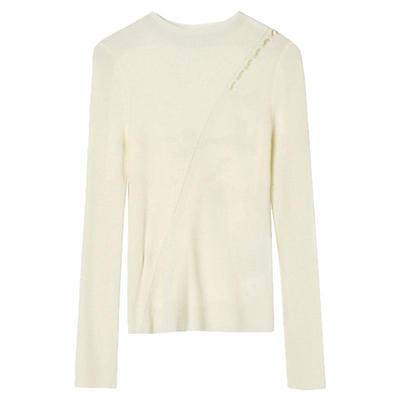 打底小衫上衣高弹长袖针织衫