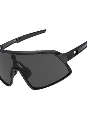 乐凯奇日夜两用变色偏光骑行眼镜