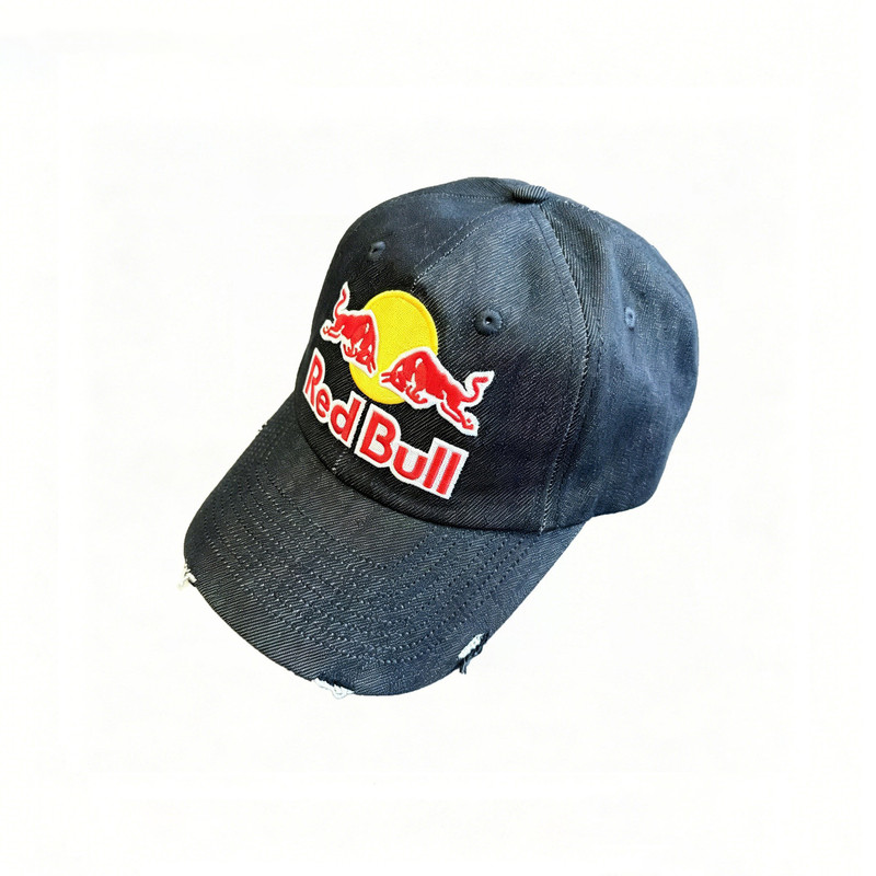 RedBull红牛帽子牛仔布鸭舌帽